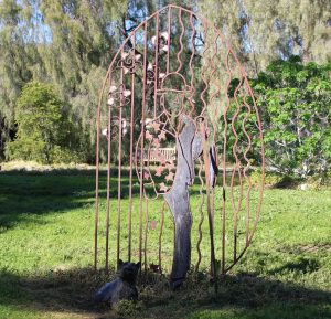 Peter Waite and Shrimp